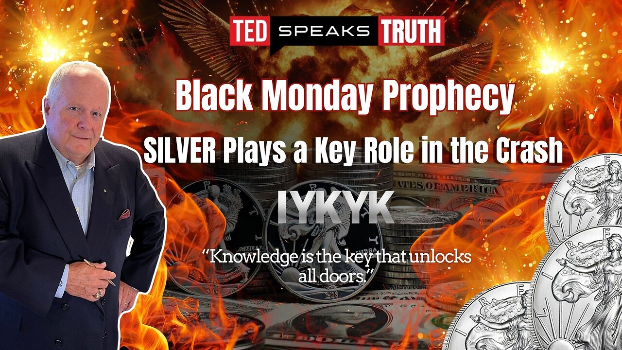 Black Monday Prophecy SILVER Plays a Key Role in the Crash ~I Y K Y K~