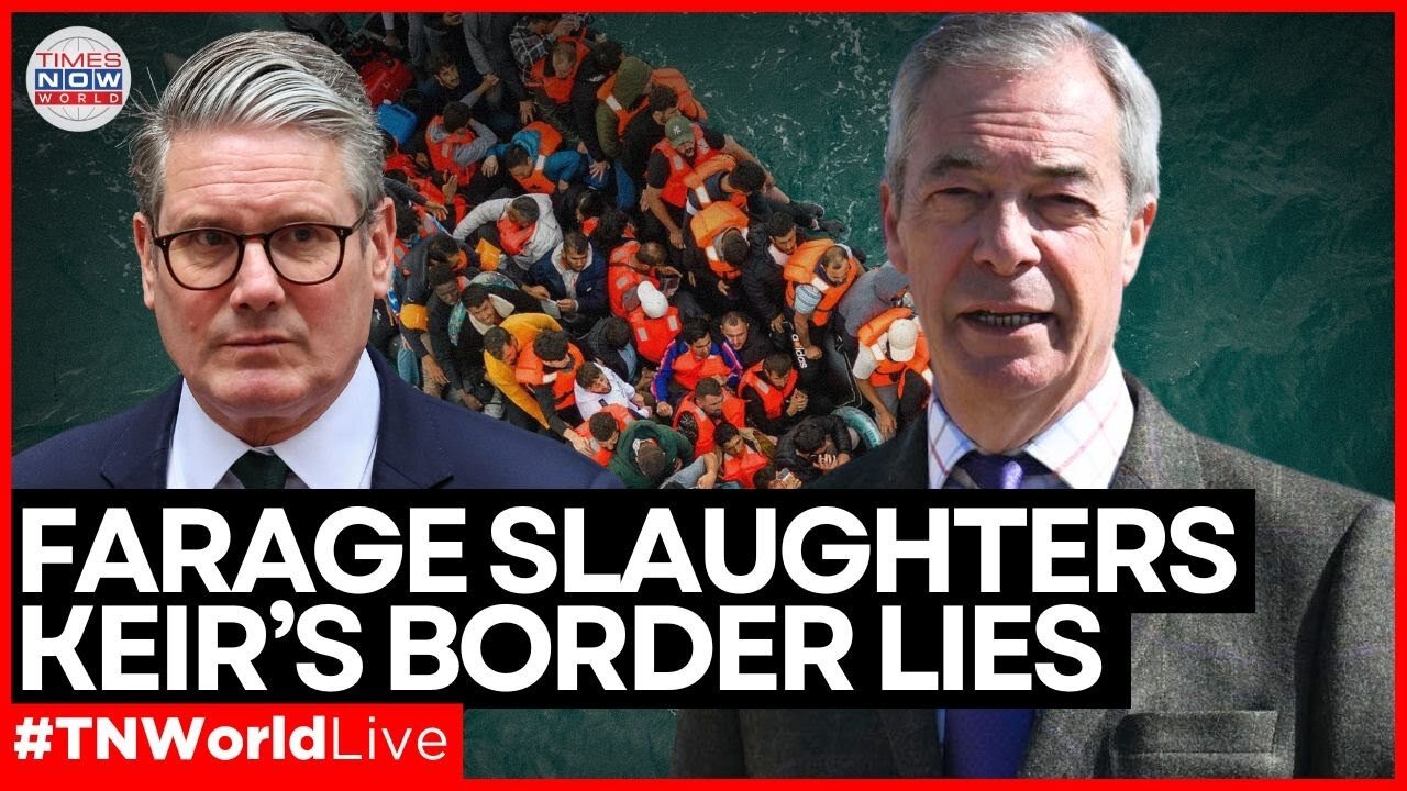 LIVE | Farage Blasts Starmer For Betraying Britain with Open Borders and Influx of Illegal Migrants!