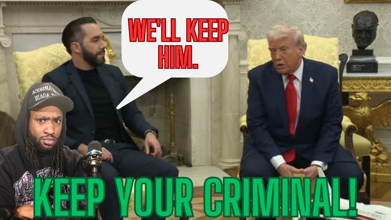 TRUMP MEETING WITH EL SALVADOR PRESIDENT