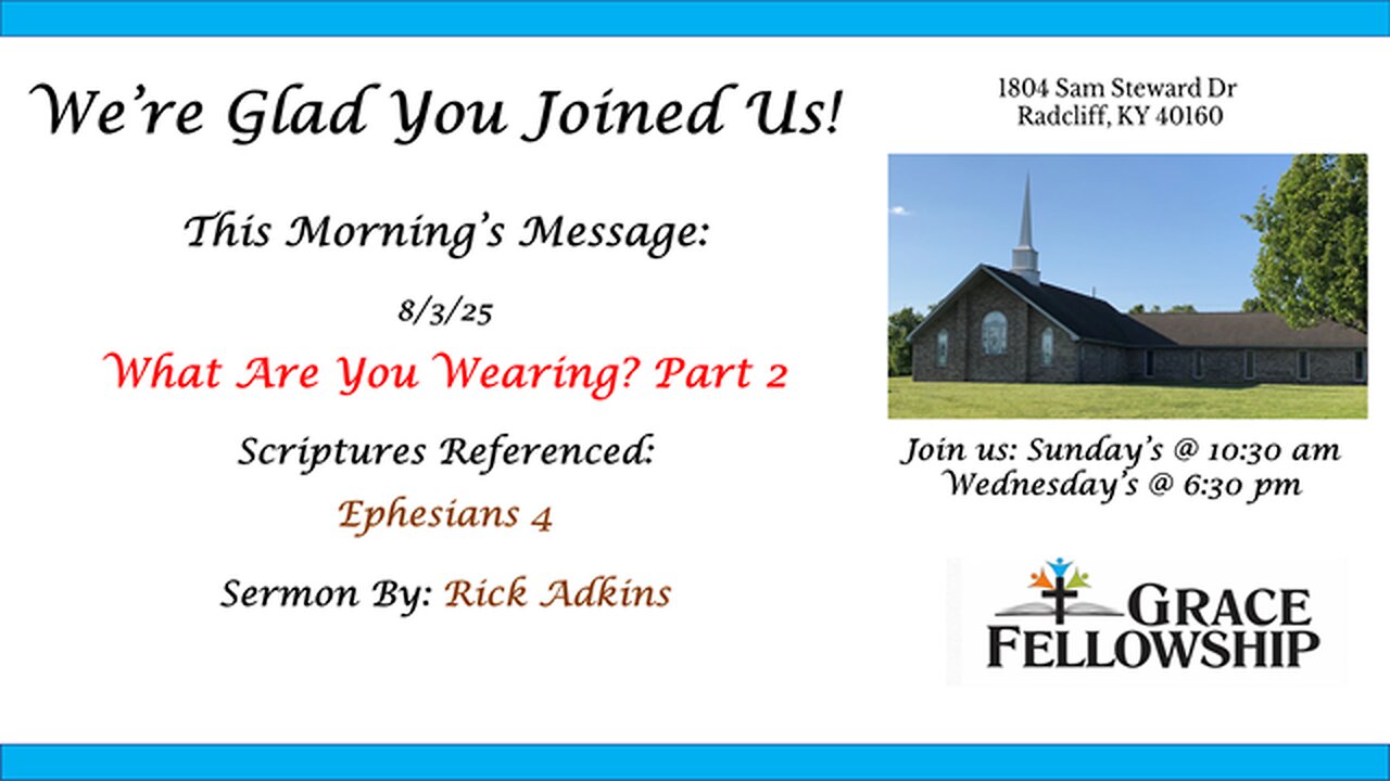 What Are You Wearing ? Part 2, 8.3.25