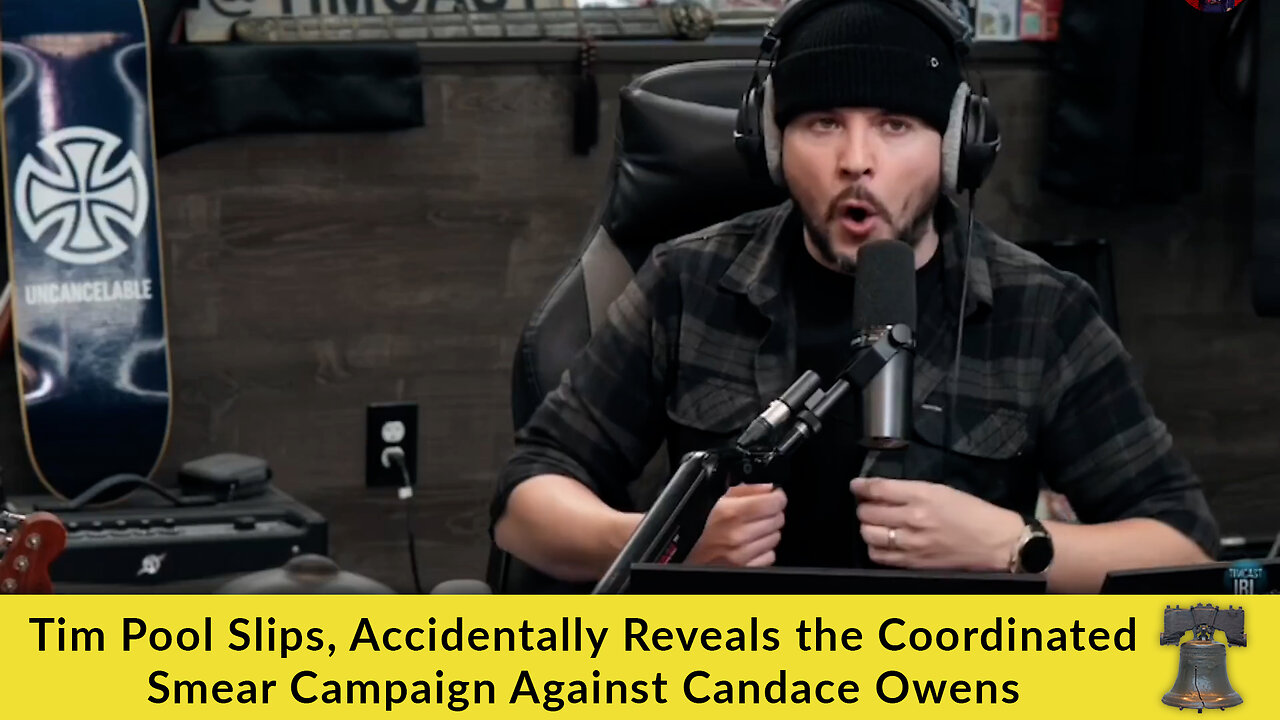 Tim Pool Slips, Accidentally Reveals the Coordinated Smear Campaign Against Candace Owens