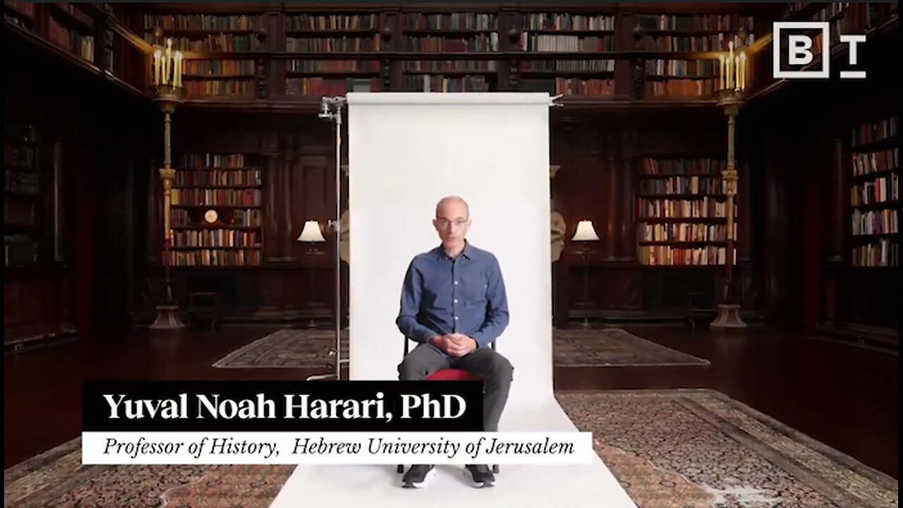 Yuval Noah Harari | "AI Is Becoming Less & Less Artificial & More & More Alien." + "In the United States There Is a Legal Path Open for AIs to Become Legal Persons. It Can Open A Bank Account. It Can Earn Money." - 8/11/202