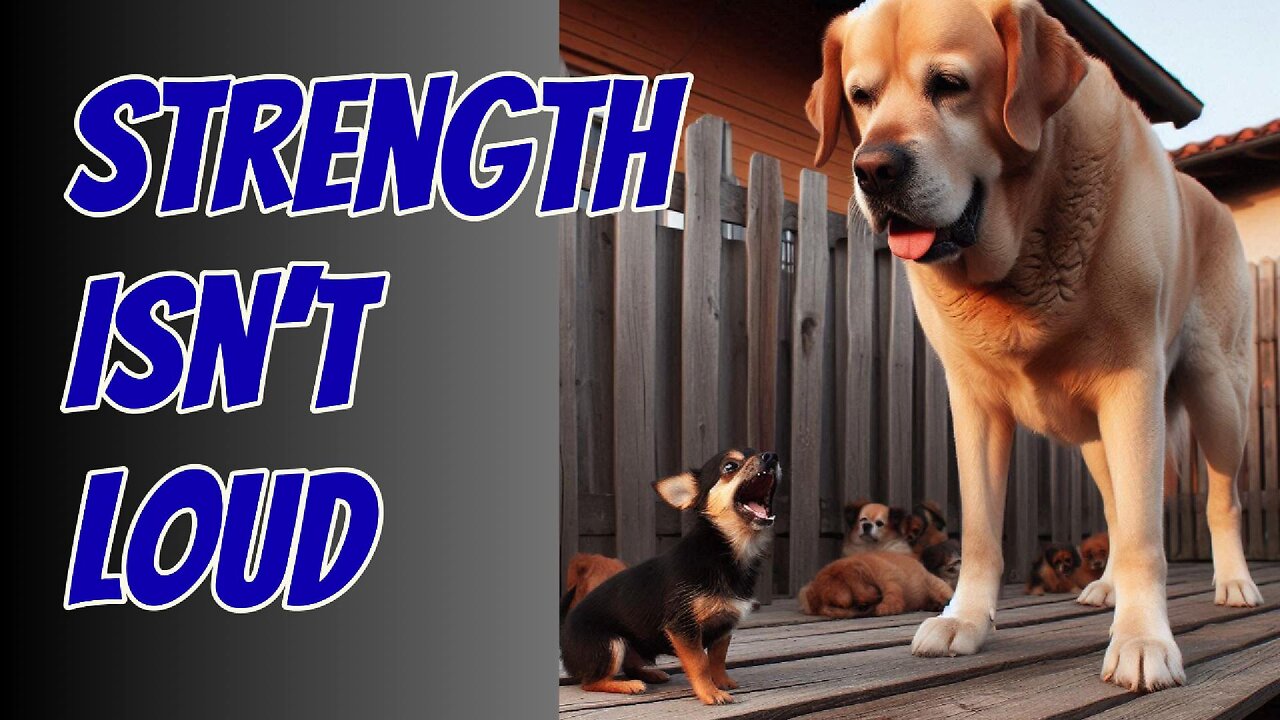 Real Strength Doesn’t Need to Shout
