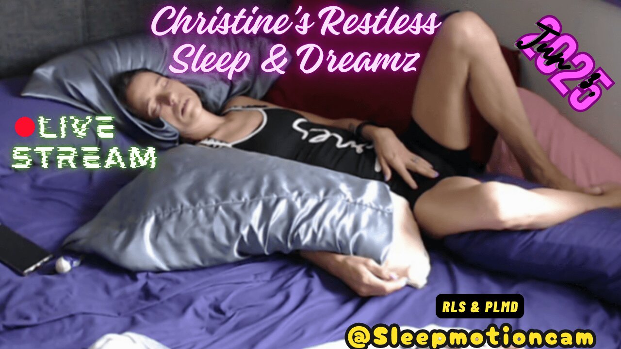 🔴Live Sleep Stream 💤Restless Sleep ⏰June 3, 2025 😴 RLS & PLMD