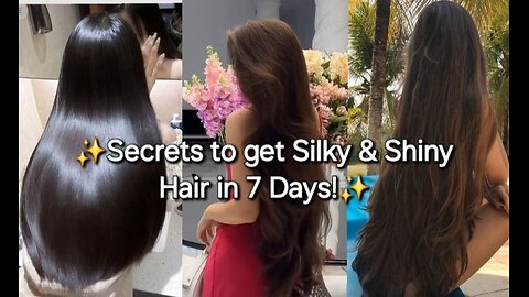 ♡Grow Your Hair Super Fast in Just 7 Days!🙀