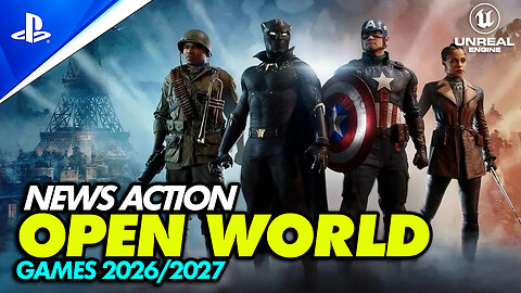 TOP 25 ACTION OPEN WORLD Games like Assassin's Creed coming in 2026 and 2027