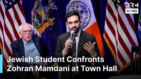 Trans Jewish Student Confronts Zohran Mamdani at Brooklyn Town Hall With Bernie Sanders