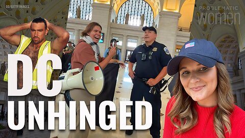 Unhinged DC Protester Shows Why Democrats Are Losing Ground | Ft. Reagan Reese, WH Correspondent