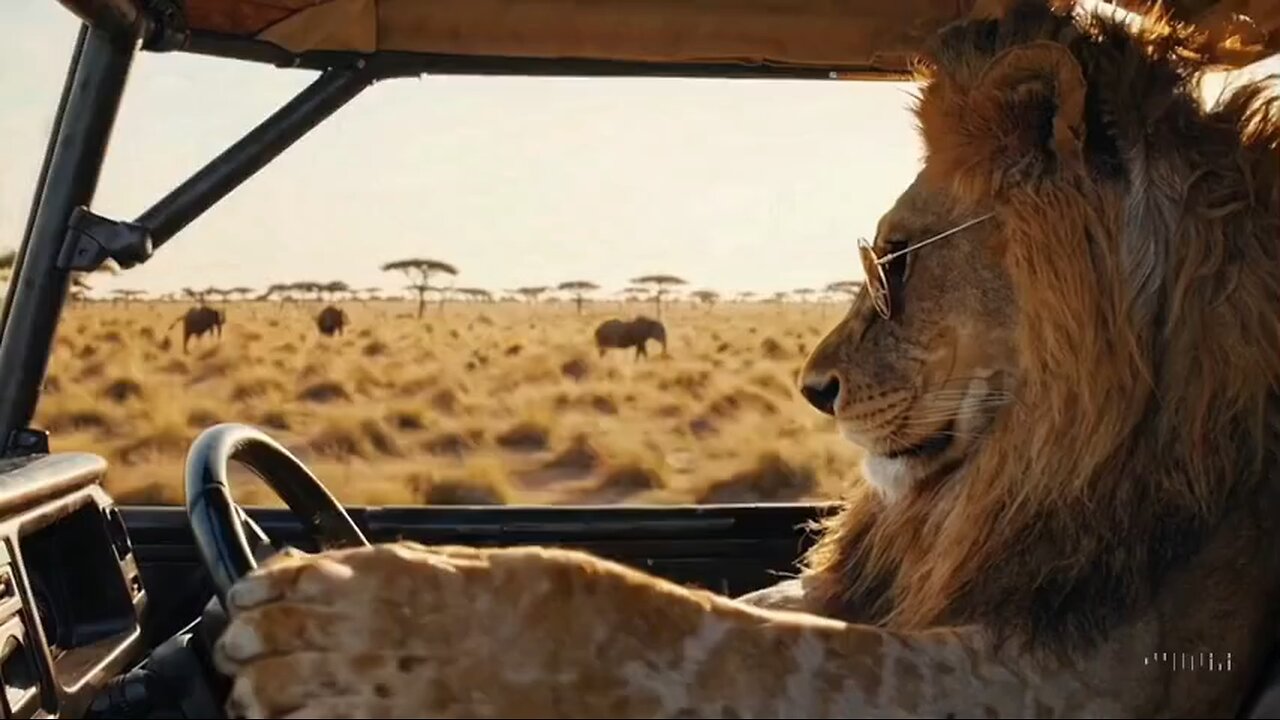 Wait... Does This Lion Have a Human Arm? 😱🔥