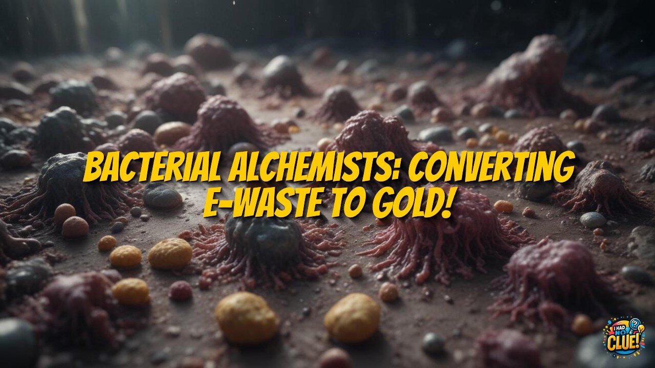 Microbial Gold Mining: Bacteria Revolutionizing Metal Recovery