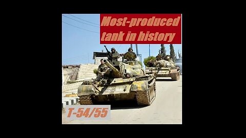 Workhorse of the Warsaw Pact: The T-54/55. Combat footage and information.