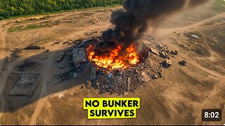 BUNKER BUSTER - Russian FAB-3000 bombs bomb Ukrainian bunkers in Kupiansk – captured on video!