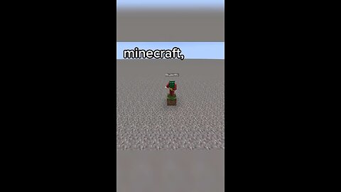 Minecraft BUT The World is Floating Gravel