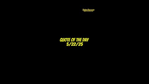 Daily Quote 📝 | 5/22/25 #MorningQuote #Quote #Sobriety #LifeQuote #SoberQuotes #MotivationalQuotes