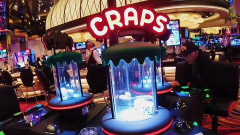 Let's try a $25 BUBBLE CRAPS CHALLENGE at ATLANTIS CASINO