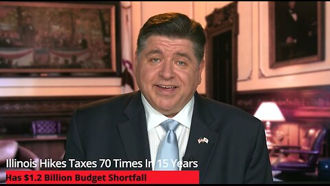 Illinois Hikes Taxes 70 Times In 15 Years, Has $1.2 Billion Budget Shortfall