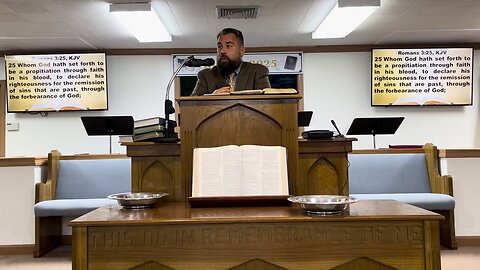 Robert Breaker at Bethel Baptist Church in Milton, Florida August 31, 2025