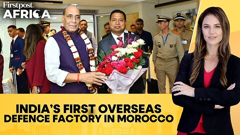 India’s Rajnath Singh in Morocco; To Inaugurate 1st Overseas Defence Factory|Firstpost Africa | N18G