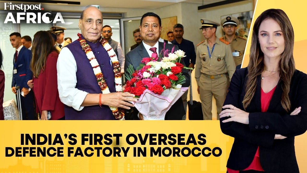 India’s Rajnath Singh in Morocco; To Inaugurate 1st Overseas Defence Factory|Firstpost Africa | N18G