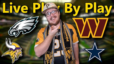 NFL Week 7 LIVE Play by Play | Eagles Vs Vikings, Commanders vs Cowboys + RedZone Updates