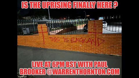 IS THE UPRISING FINALLY HERE WITH WARREN THORNTON