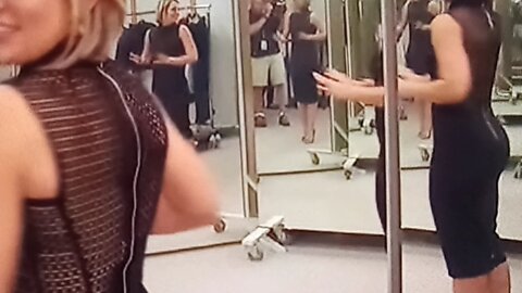News girl showing cake