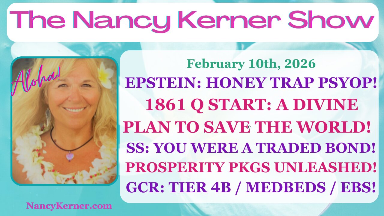 Epstein: HoneyTrap! 1861QStart! SS:You Were a TradedBond-Prosperty.Unleashed-GCR:Tier4B-MedBeds-EBS!