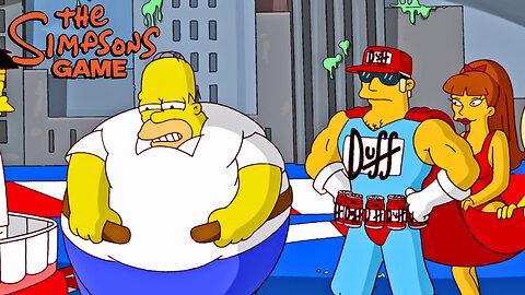 Using Super Powers To Become Even Fatter! The Simpsons Game Part 2