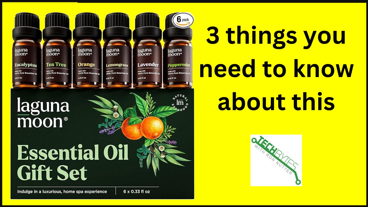 3 Things to know about the Laguna Moon Top 6 Blends Essential Oils Set
