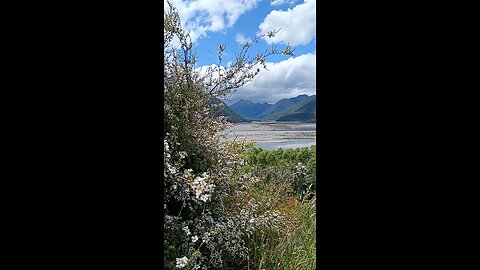 Modern world with natural beauty