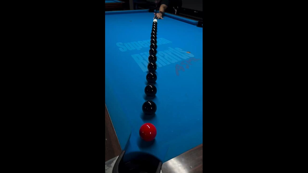 Extremely satisfying billiards shot #ASMR
