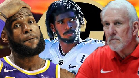 Another Lebron James FAILURE, Shedeur Sanders CODDLED By NFL, Gregg Popovich DONE As Spurs Coach