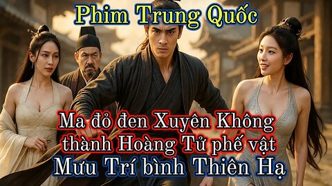 Phim Trung Quốc | Ma đỏ đen Xuyên Không thành Hoàng Tử phế vật , Mưu Trí bình Thiên Hạ