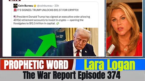 Lara Logan PROPHETIC WORD Updates August 08, 2025 - The War Report Episode 374