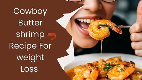 High Protein Cowboy Butter shrimp\low carb| Healthy recipes| Healthy meal recipes