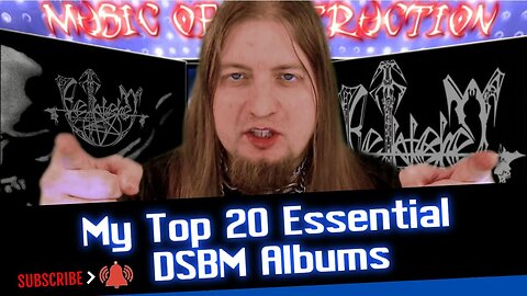 ▶️My Top 20 Essential DSBM Albums◀️