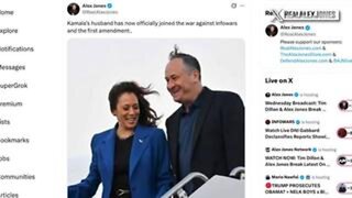 Kamala Harris' Husband-Douglas Emhoff-Has Taken Over Lawfare Operations Against Infowars!!