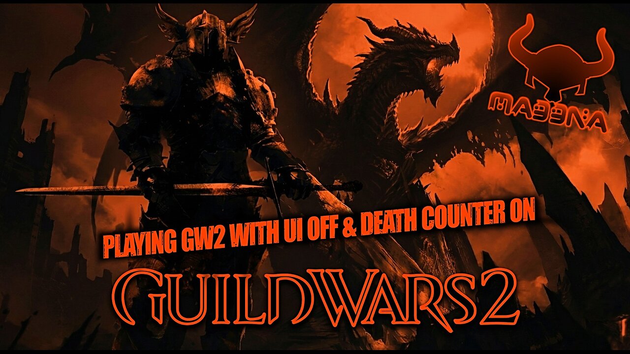 GUILD WARS 2 HC RUN FROM ZERO WITH UI OFF / DEATH COUNTER ON 004 -