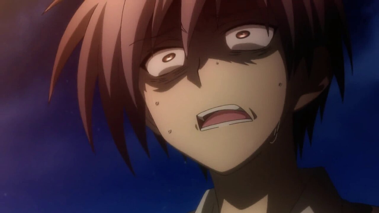Is This A Zombie? Of The Dead - Chris messing with Ayumu