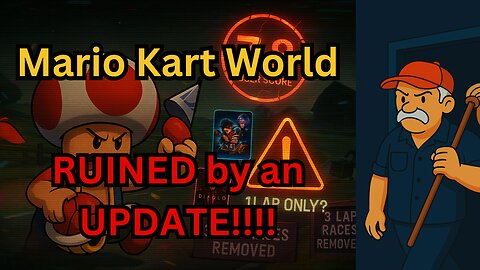 Mario Kart World Gets Review Bombed – Fans Are Furious After Patch 💥🍌