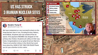 BREAKING: U.S. Has Struck 3 Iranian 🇮🇷 Nuclear Sites ☢️