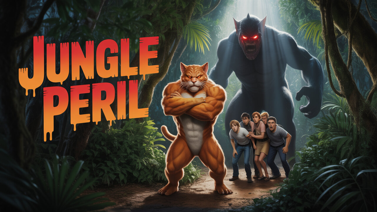 Giant Cat Saves The Day With Epic Moves!