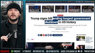 Trump ENDS Shutdown After Democrats CAVE | Tim Pool
