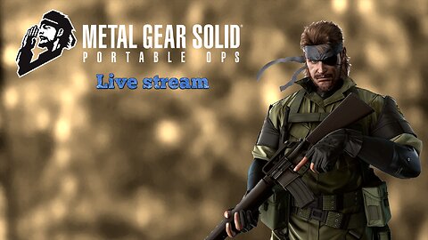 Metal Gear Solid: Portable Ops (PSP) part 1