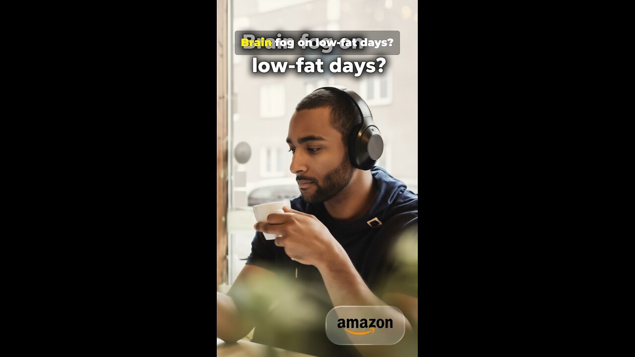 Brain Fog on Low-Fat Days? 🧠 How DHA Supports Focus & Mental Clarity 🌿🥄