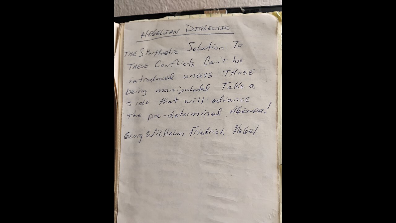 THE SYNTHETIC SOLUTION TO...