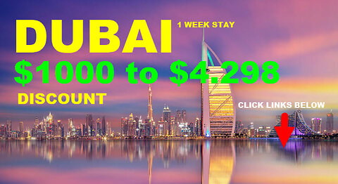 SAVE CLUB - DUBAI $4.298 DISCOUNT on YOUR HOTEL or APARTMENT BOOKING (LIVE DEMO) TOP TEAM ROB BUSER