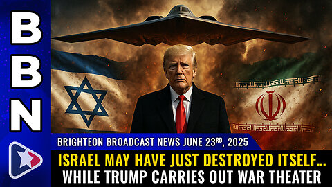 "WAR THEATER" under way with Iran, while Israel on a path of self-destruction