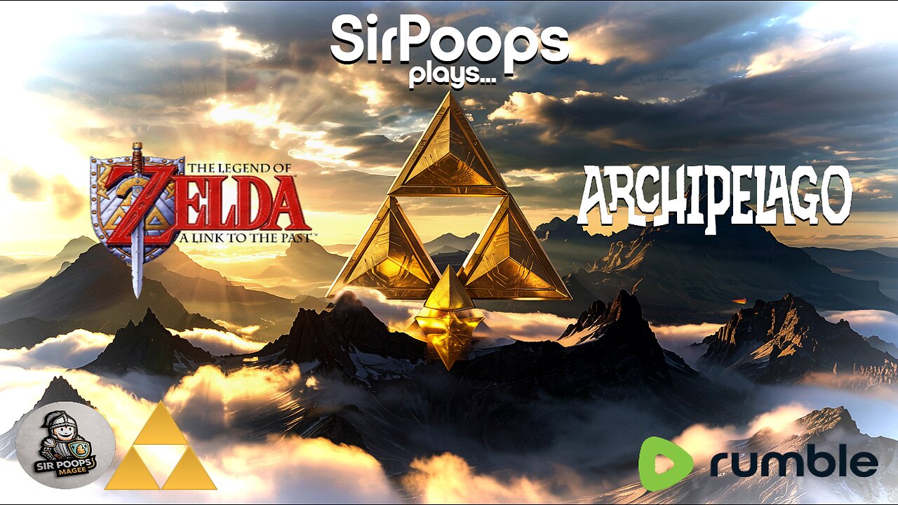 SirPoops plays... Archipelago! Cross-game Co-op! ALttP Enemy Randomizer w/Friends