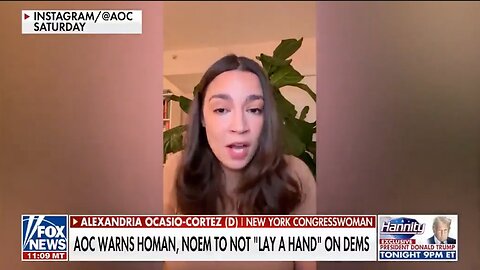 AOC THREATENS Immigration Officials